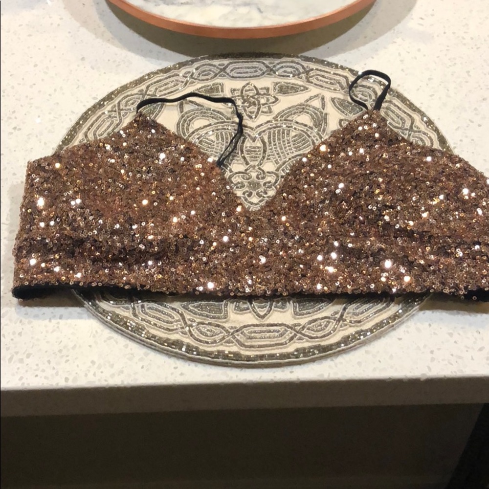 Sequin bralette